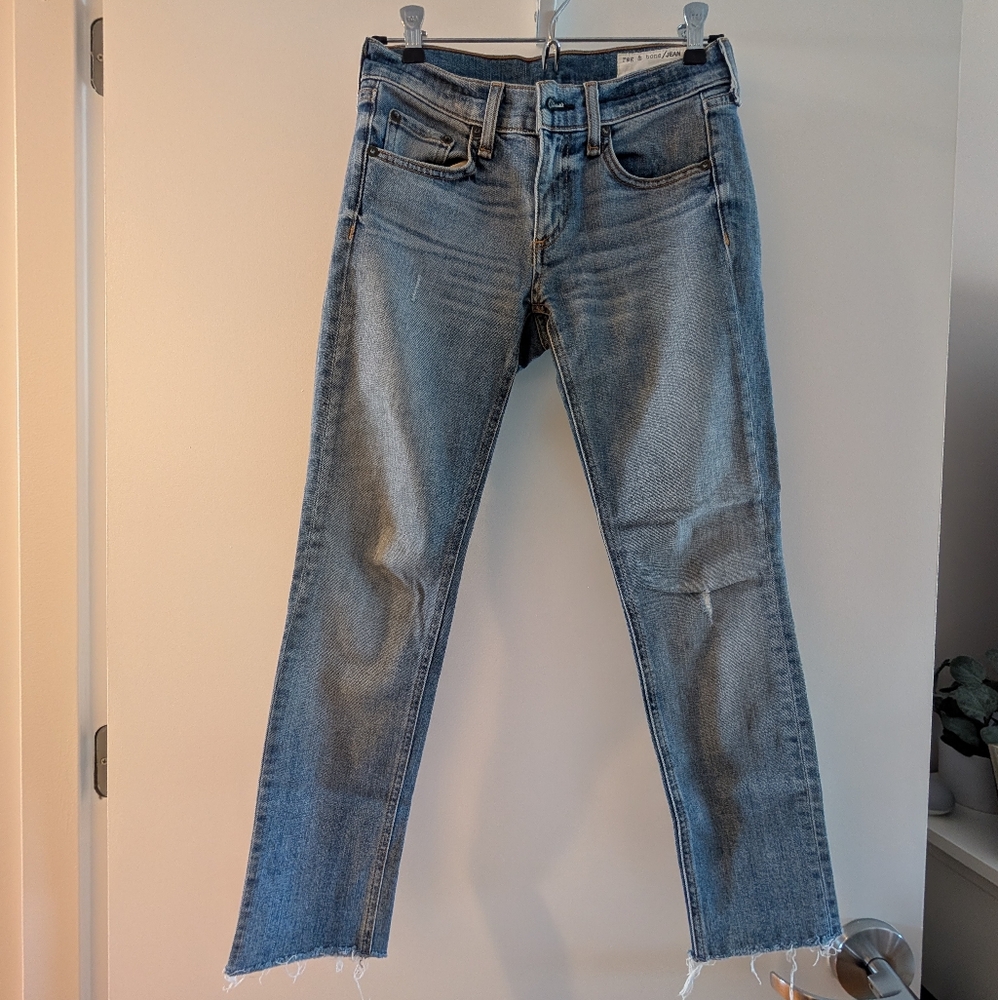Rag & Bone Women's Y2K 2000s Stretch Skinny Jeans Size 23